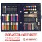 101 Pieces Deluxe Art Kit For Kids Art Set- Beginners Supplies Artist Drawing Painting Kit with Coloring Book, Art And Craft Gift Set for Boys, Girls, Ages 6 7 8 9 10 11 12